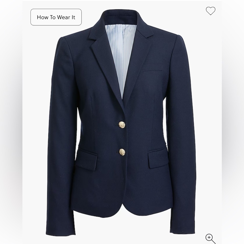 J crew Original schoolboy blazer